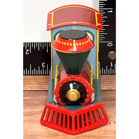 1994 HALLMARK KEEPSAKE ORNAMENT QX531-6 YULETIDE CENTRAL TRAIN TIN - Picture 6 of 10